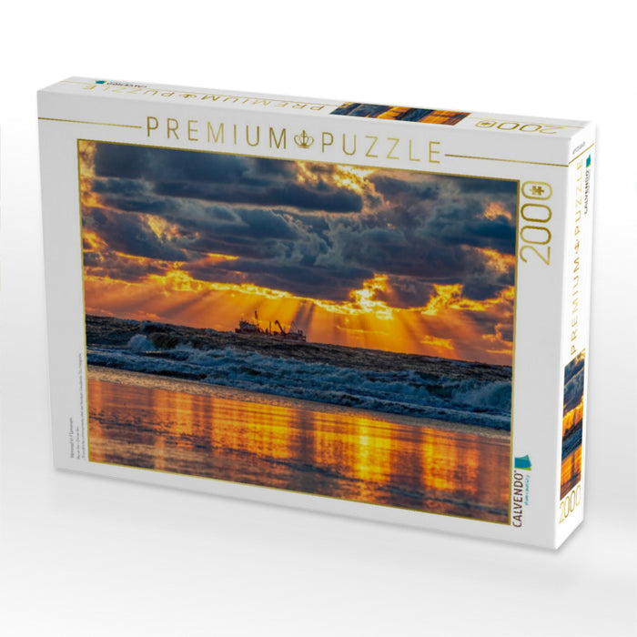 Himmel in Flammen - CALVENDO Foto-Puzzle'