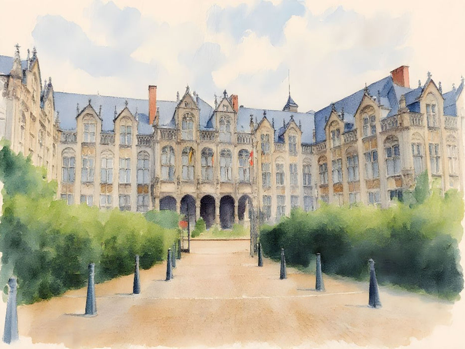 Fürstbischöflicher Palast - CALVENDO Foto-Puzzle'