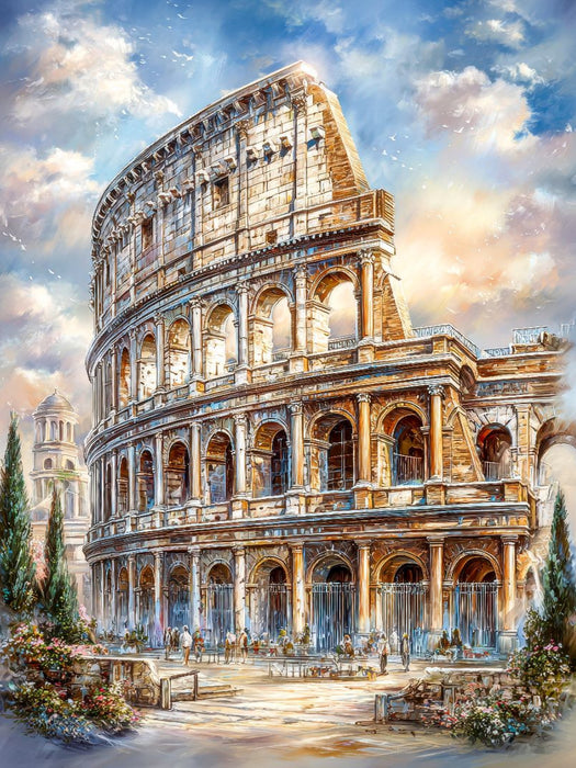 Rom - Kolosseum - CALVENDO Foto-Puzzle'