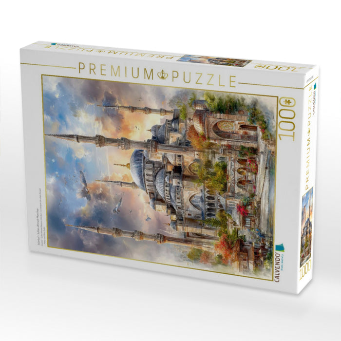 Istanbul - Sultan-Ahmed-Moschee - CALVENDO Foto-Puzzle'