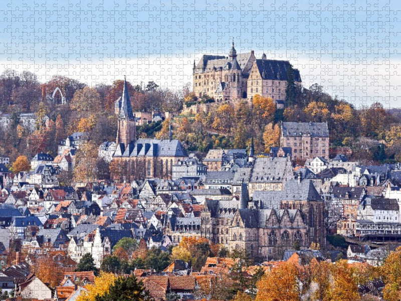 Marburg - Universitätsstadt mit Flair - CALVENDO Foto-Puzzle'