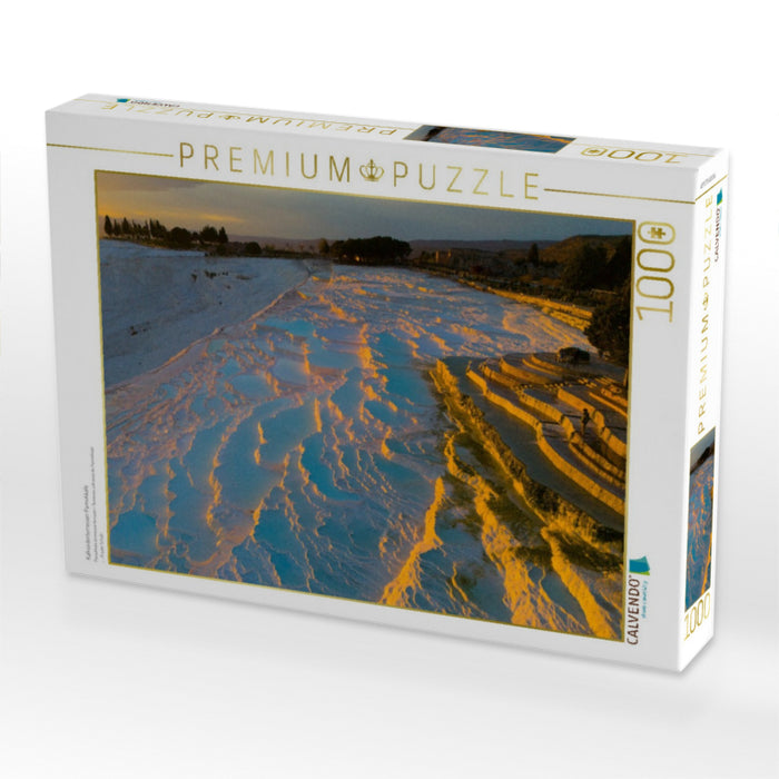 Kalksinterterrassen Pamukkale - CALVENDO Foto-Puzzle'