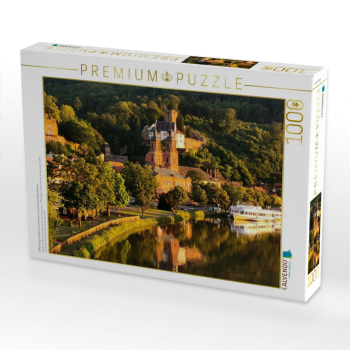 Miltenberg am Main im Schein der sommerlichen Abendsonne - CALVENDO Foto-Puzzle'