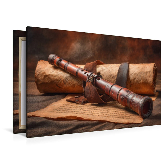 Premium Textil-Leinwand Ein Motiv aus dem Kalender Klang der Ewigkeit