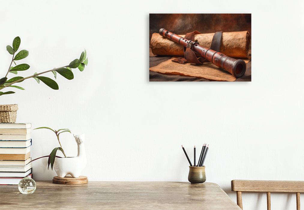 Premium Textil-Leinwand Ein Motiv aus dem Kalender Klang der Ewigkeit