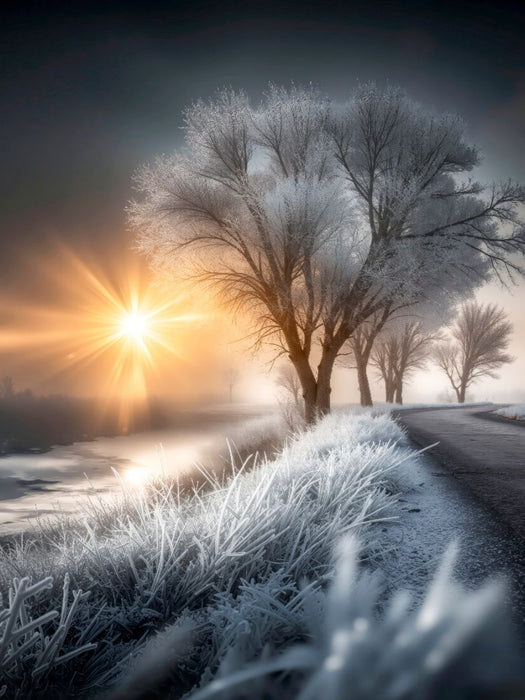 Malerische Morgenstimmung - CALVENDO Foto-Puzzle'