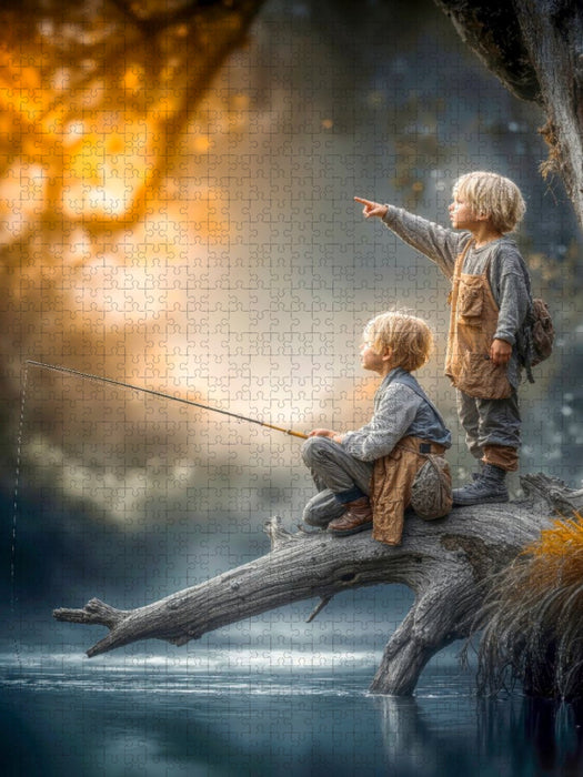 Es gibt so viel zu entdecken - CALVENDO Foto-Puzzle'