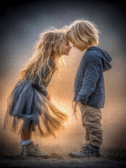 Ich hab dich lieb - CALVENDO Foto-Puzzle'