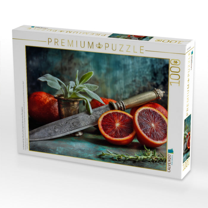 Im Winterduft der Zitrusfrüchte liegt die Wärme eines Neubeginns - CALVENDO Foto-Puzzle'