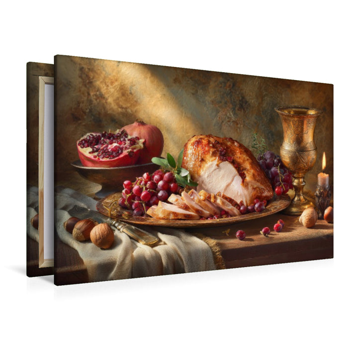 Premium Textil-Leinwand Ein Motiv aus dem Kalender Genuss Momente