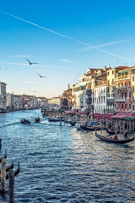 Premium Textil-Leinwand Venedig