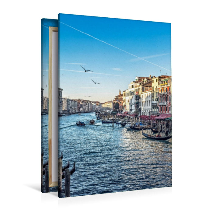Premium Textil-Leinwand Venedig