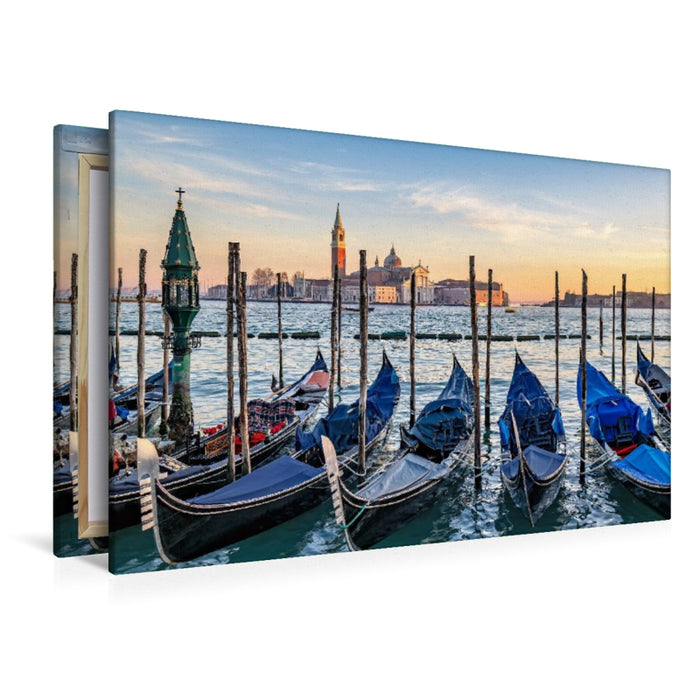 Premium Textil-Leinwand Venedig
