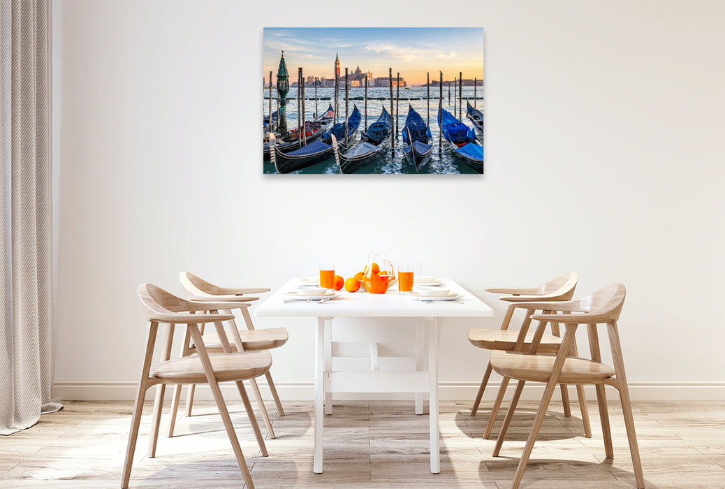 Premium Textil-Leinwand Venedig