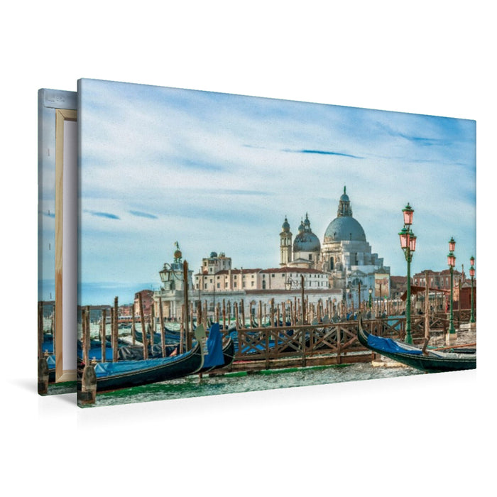 Premium Textil-Leinwand Venedig