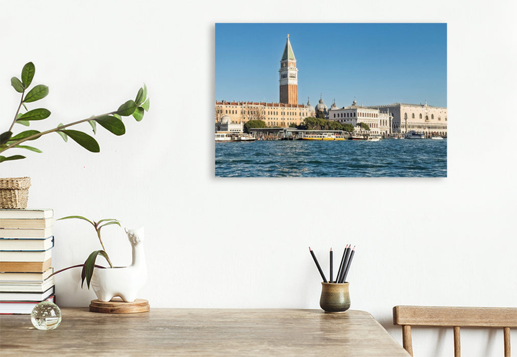 Premium Textil-Leinwand Venedig