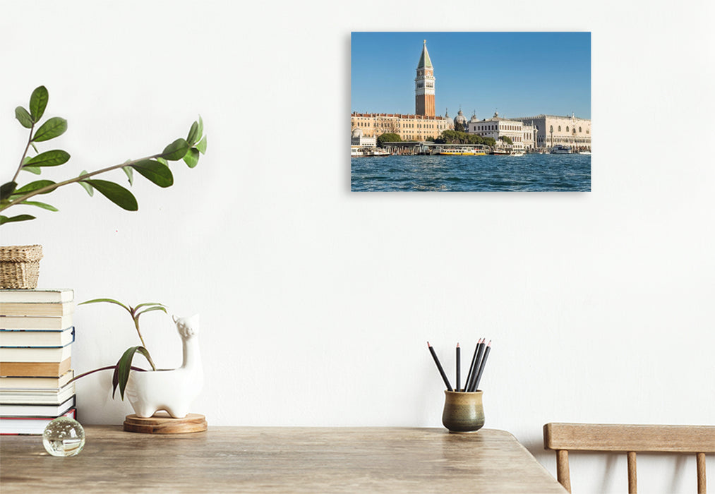 Premium Textil-Leinwand Venedig