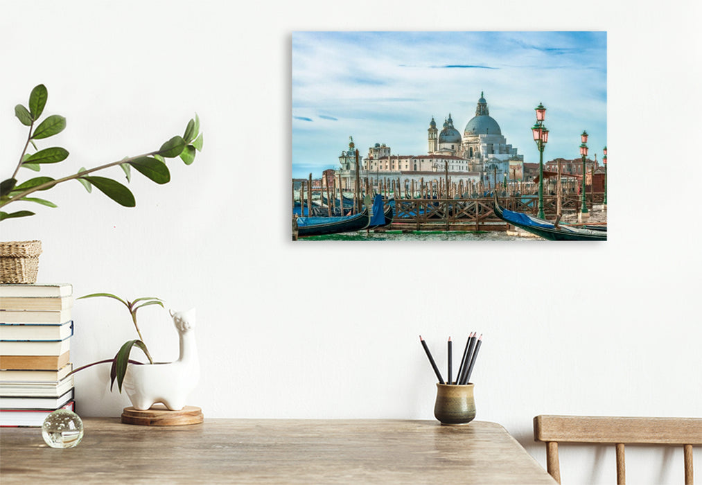 Premium Textil-Leinwand Venedig