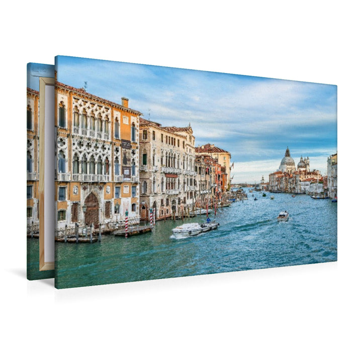 Premium Textil-Leinwand Venedig