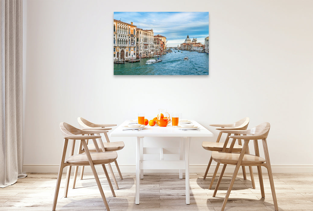 Premium Textil-Leinwand Venedig