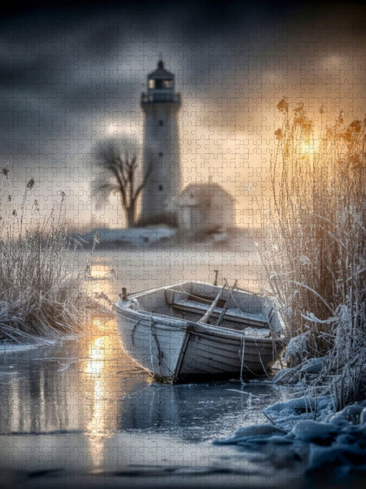 Wo die Stille groß wird - CALVENDO Foto-Puzzle'