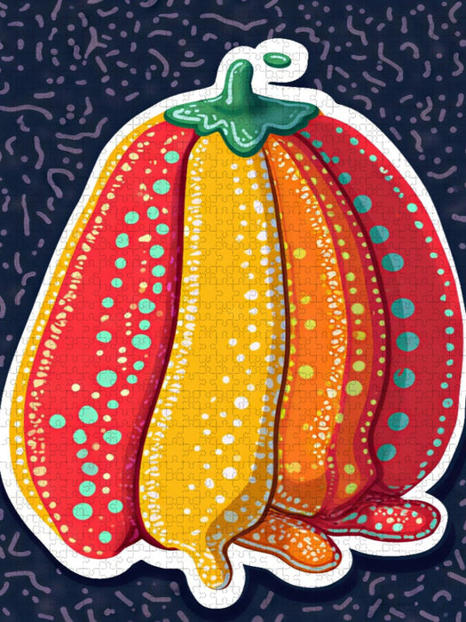 Großer Kürbis - CALVENDO Foto-Puzzle'