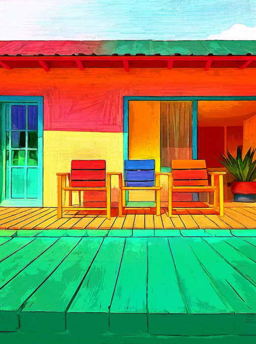 Mein Bungalow - CALVENDO Foto-Puzzle'