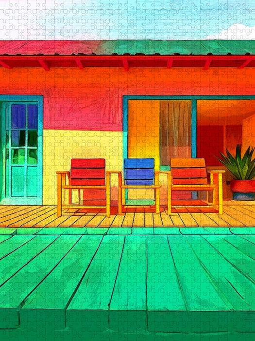 Mein Bungalow - CALVENDO Foto-Puzzle'
