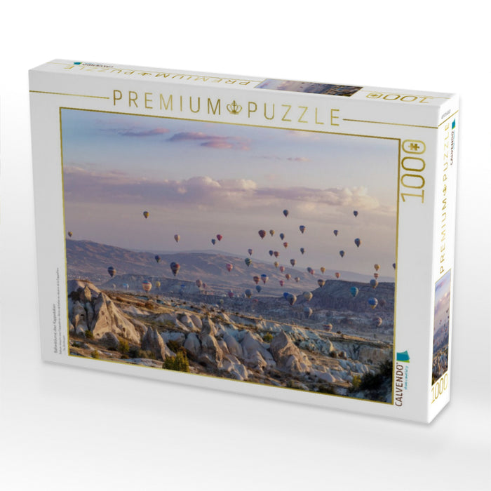 Ballonträume über Kappadokien - CALVENDO Foto-Puzzle'