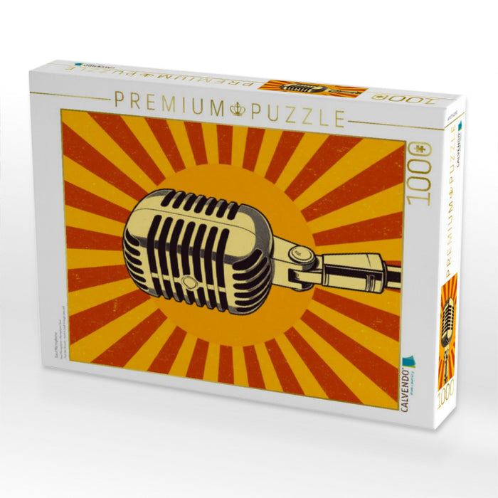 Soul Microphone - CALVENDO Foto-Puzzle'