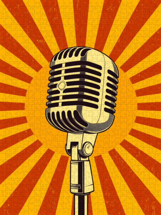 Soul Microphone - CALVENDO Foto-Puzzle'