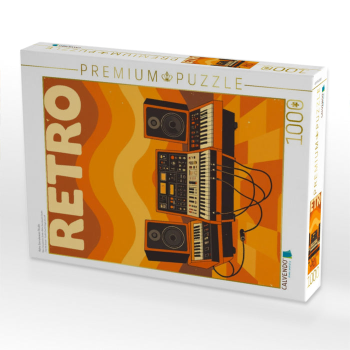 Retro Soundwaves Studio - CALVENDO Foto-Puzzle'