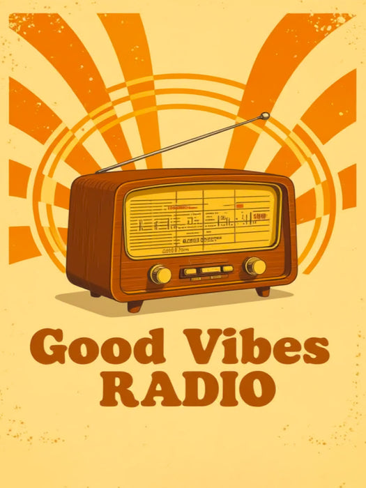 Good Vibes Radio Retro-Radio mit echten 70er-Vibes - CALVENDO Foto-Puzzle'