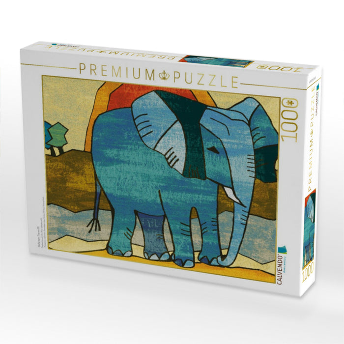 Elefanten-Traum 10 - CALVENDO Foto-Puzzle'
