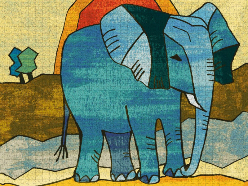 Elefanten-Traum 10 - CALVENDO Foto-Puzzle'