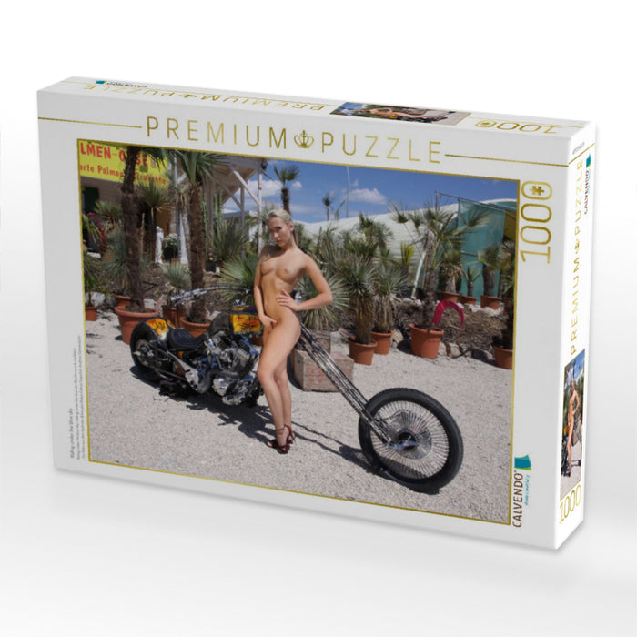 Riding under the blue sky - CALVENDO Foto-Puzzle'