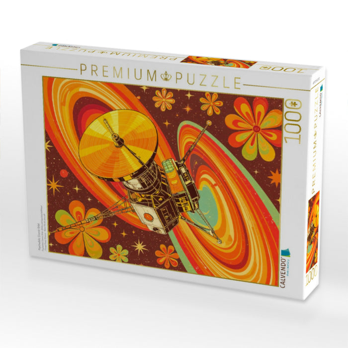 Psychedelic Cosmic Orbit - CALVENDO Foto-Puzzle'