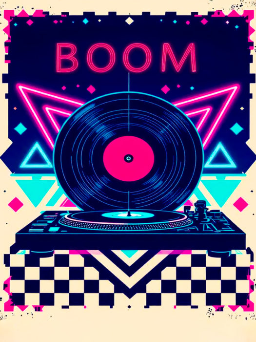 Boom Box Beat - CALVENDO Foto-Puzzle'