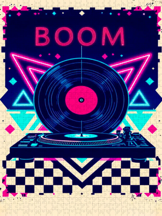 Boom Box Beat - CALVENDO Foto-Puzzle'