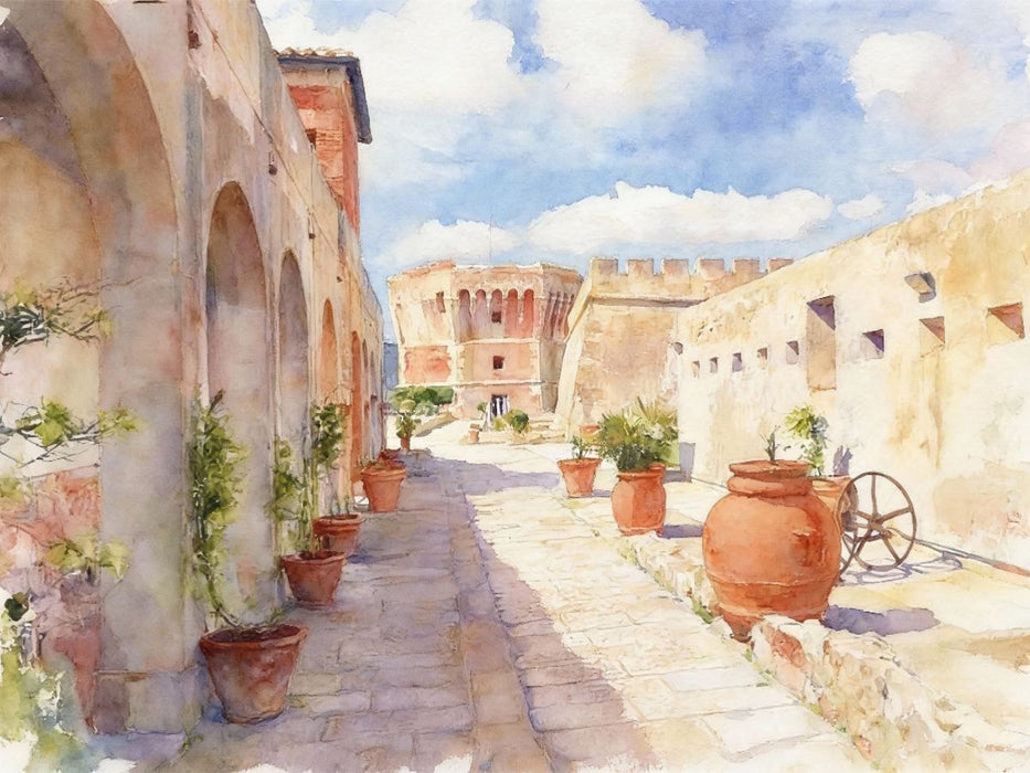 Villa Romana della Linguella -Elba - CALVENDO Foto-Puzzle'