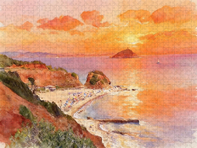 Cala Seregola - Elba - CALVENDO Foto-Puzzle'