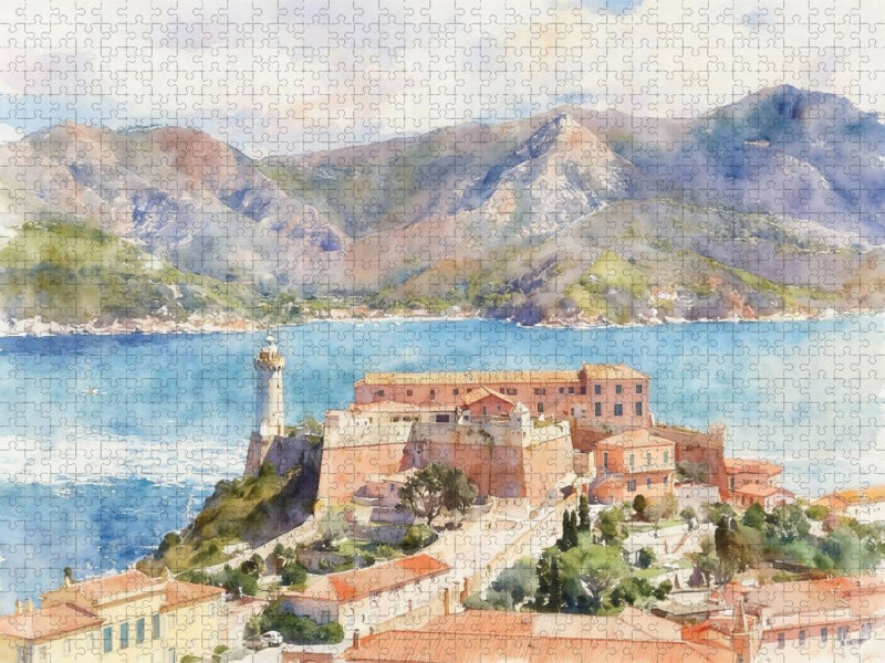 Forte Falcone - Elba - CALVENDO Foto-Puzzle'