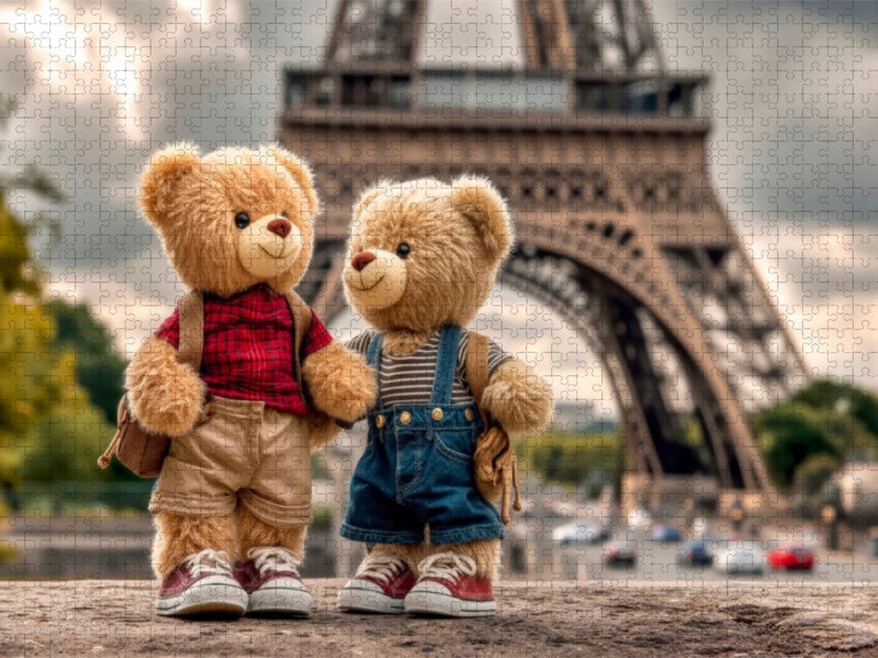 Paris ist eine Reise wert - CALVENDO Foto-Puzzle'