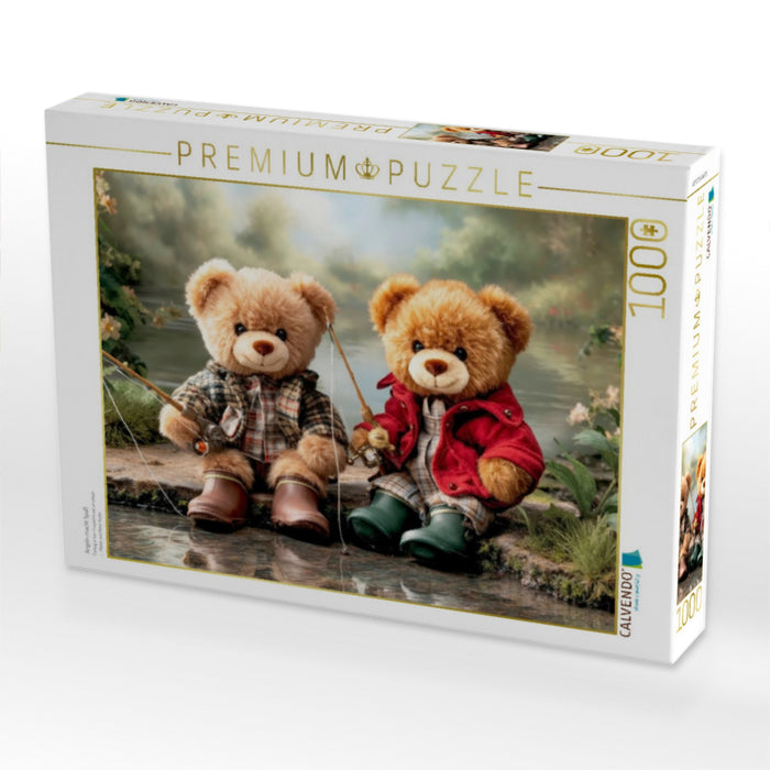 Angeln macht Spaß - CALVENDO Foto-Puzzle'