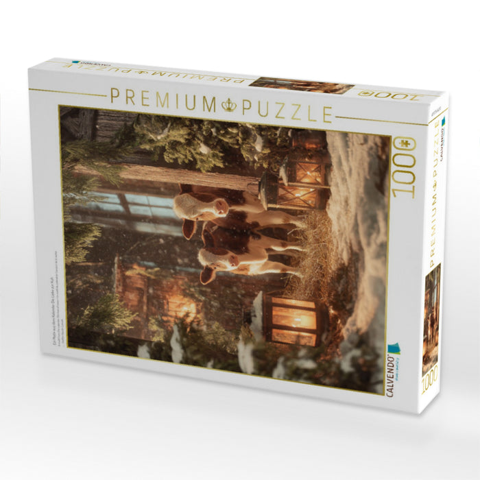 Ein Motiv aus dem Kalender Die Liebe zur Kuh - CALVENDO Foto-Puzzle'