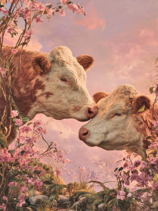 Ein Motiv aus dem Kalender Die Liebe zur Kuh - CALVENDO Foto-Puzzle'