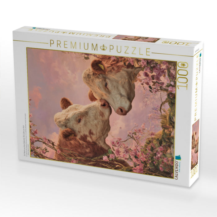 Ein Motiv aus dem Kalender Die Liebe zur Kuh - CALVENDO Foto-Puzzle'