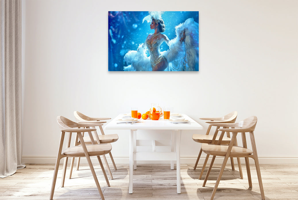 Premium Textil-Leinwand Ein Motiv aus dem Kalender Burlesque Glamour