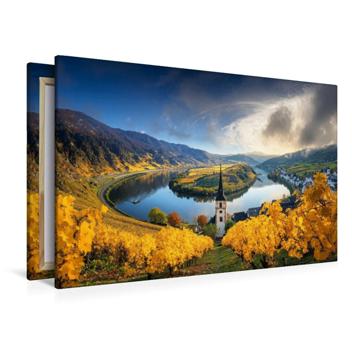 Premium Textil-Leinwand Mosel