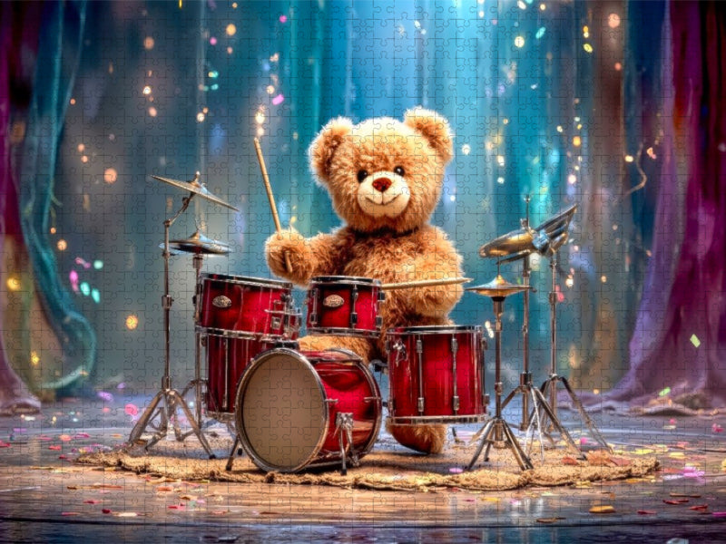 Musik machen ist super - CALVENDO Foto-Puzzle'